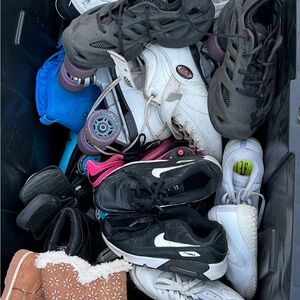 Nike Black and White Athletic Shoes